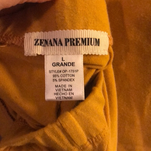 SZ L PAIR OF ZENANA LEGGINGS - Picture 2 of 3